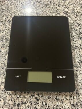 Mainstays Tempered Glass Slimline Digital Scale - Kitchen Scale